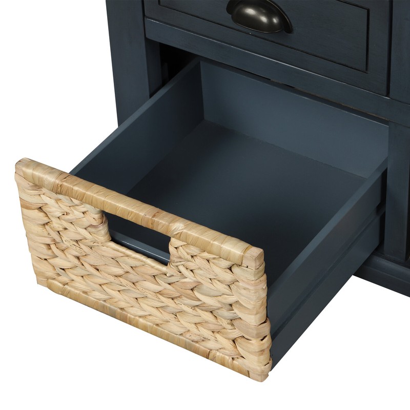 Lumpkins Drawers Storage Bench