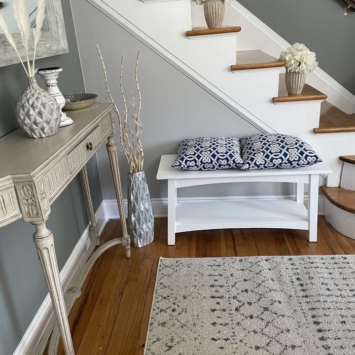 Lund Shelves Bench