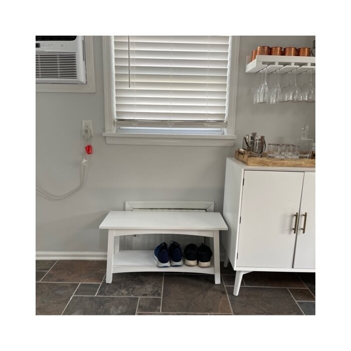 Lund Shelves Bench