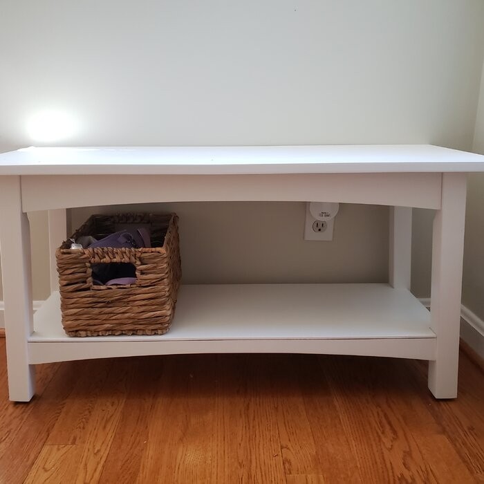 Lund Shelves Bench