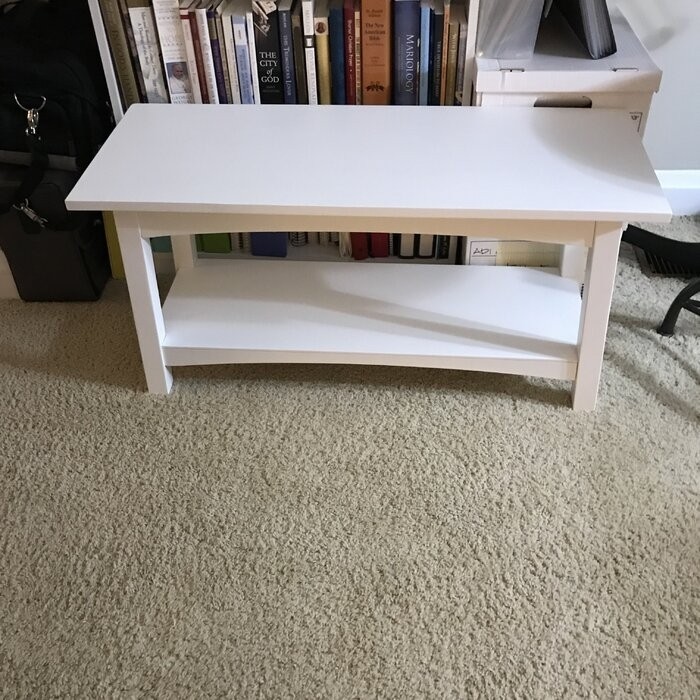 Lund Shelves Bench