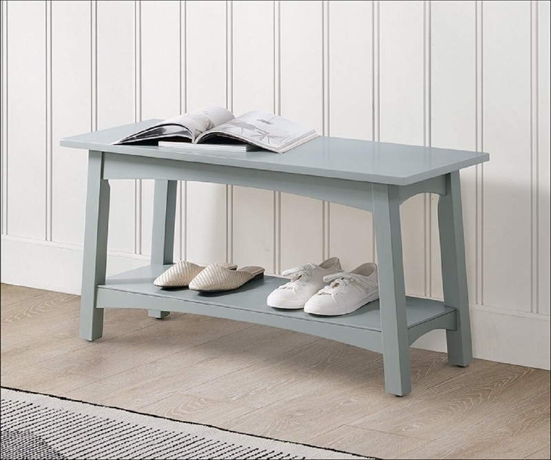 Lund Shelves Bench