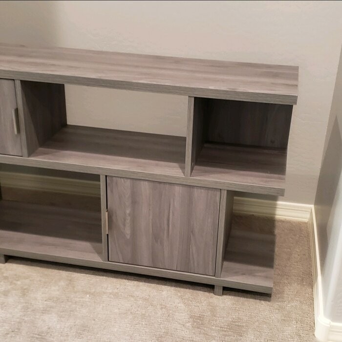 Madison Avenue 29.92'' H x 47.17'' W Geometric Bookcase