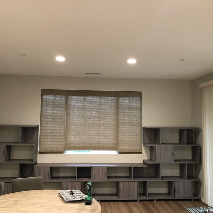 Madison Avenue 29.92'' H x 47.17'' W Geometric Bookcase