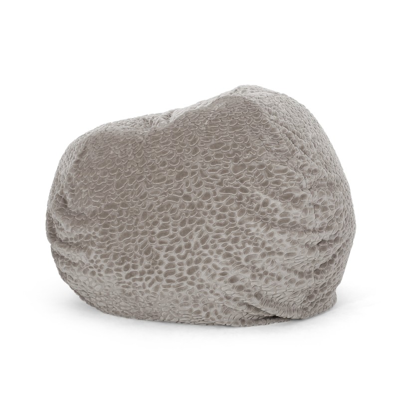 Margot Short Large Faux Fur Classic Bean Bag