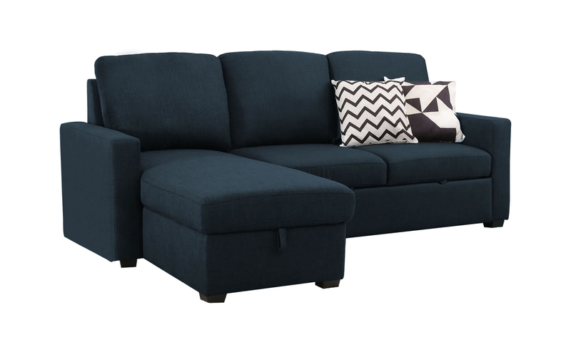 Maumelle 82" Wide Reversible Sleeper Sofa & Chaise