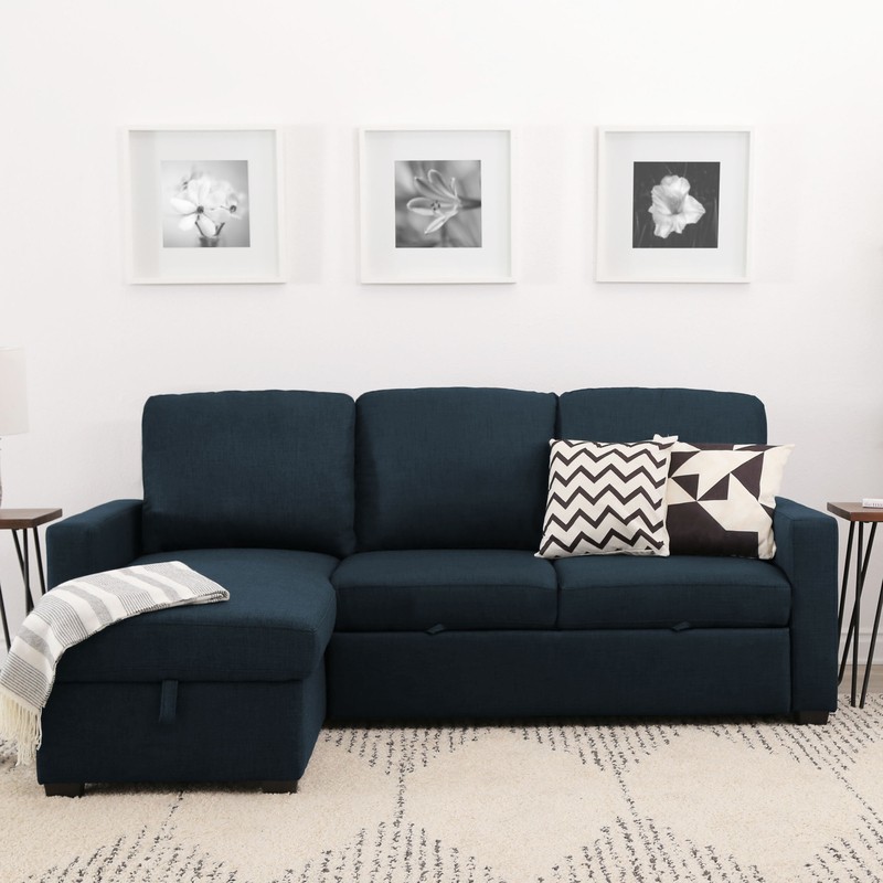 Maumelle 82" Wide Reversible Sleeper Sofa & Chaise