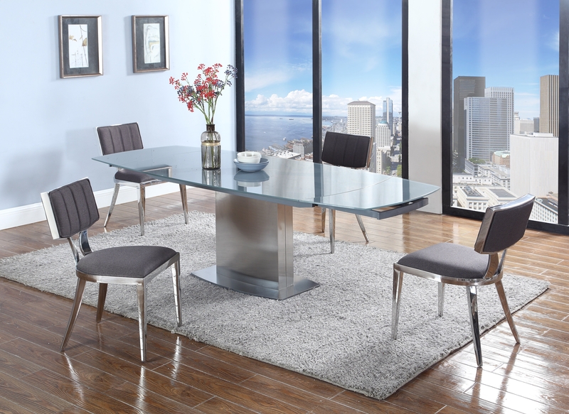 Mavis Extendable Pedestal Dining Table