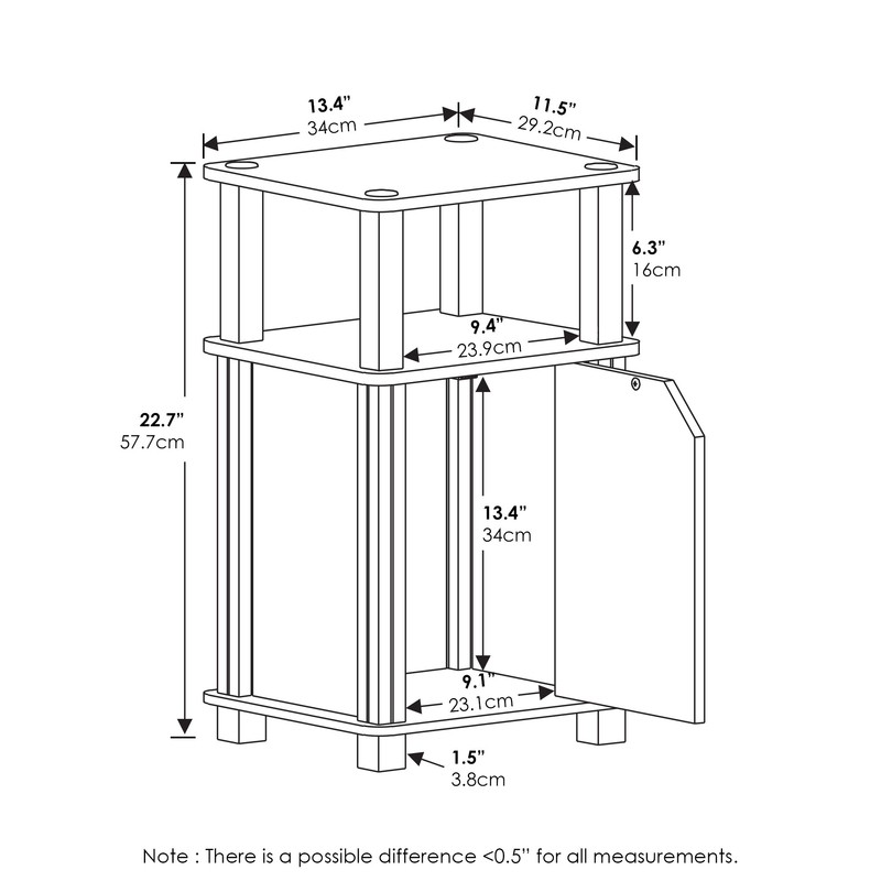 Mayson 22.7'' Tall End Table Set