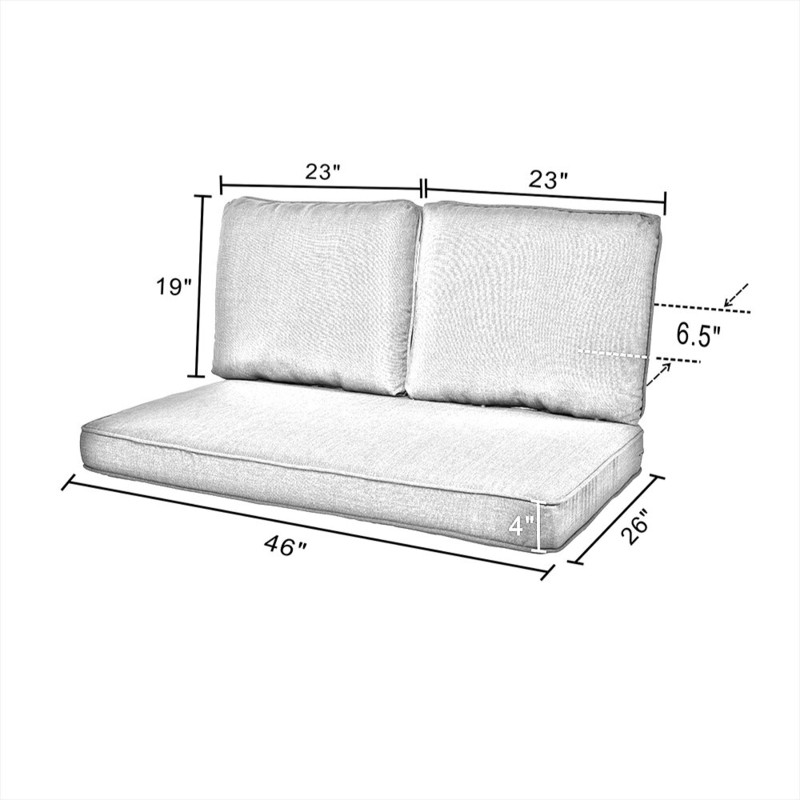 Mccay Latitude Run® 1 - Piece Outdoor Seat/Back Cushion