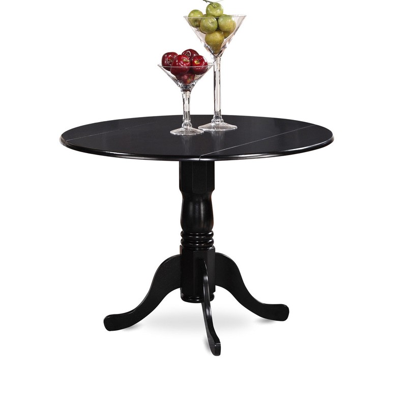 Mckey Drop Leaf Solid Wood Dining Set