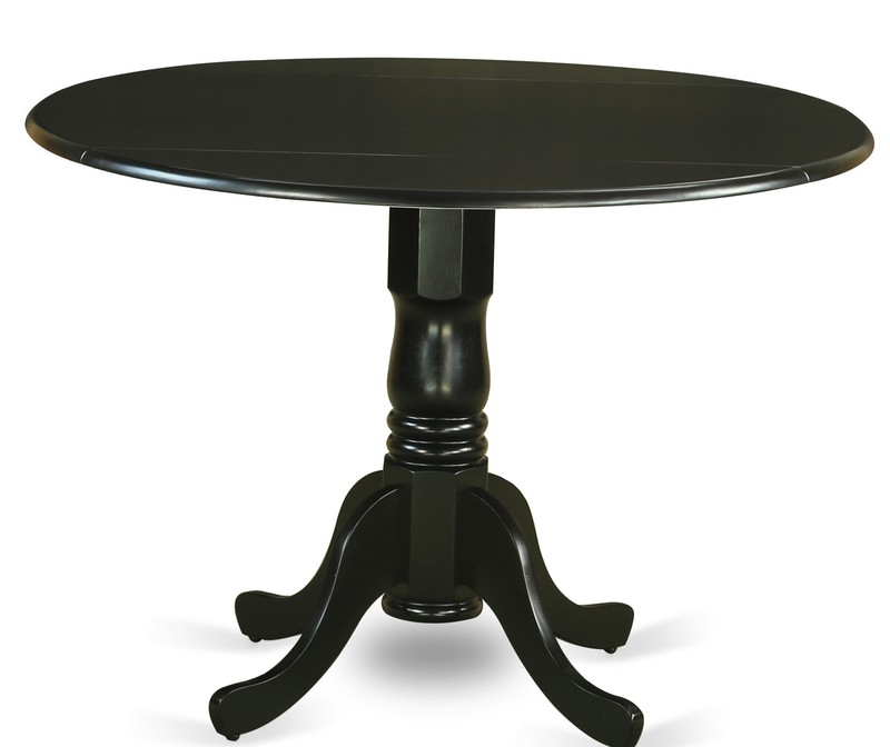 Mckey Drop Leaf Solid Wood Dining Set