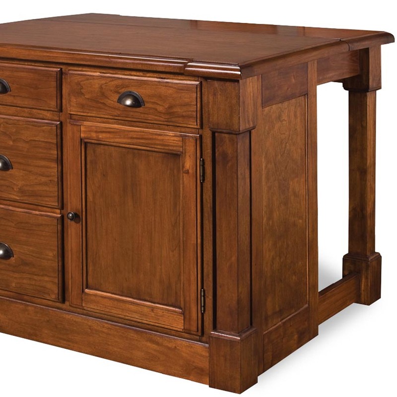 Mclane 48'' Wide Kitchen Island with Solid Wood Top