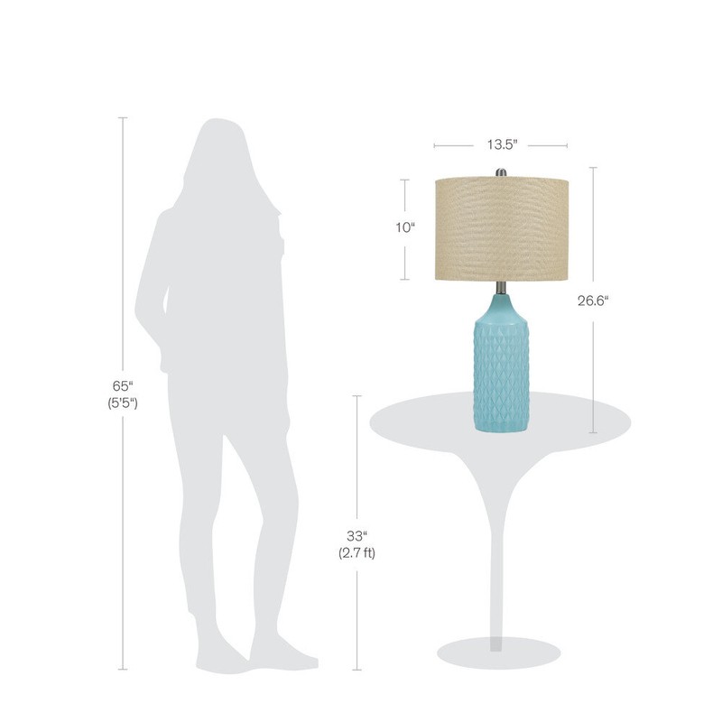 Melbourne Beach 26.5" Table Lamp