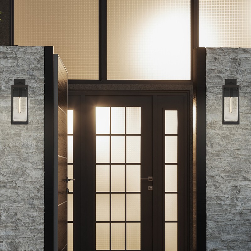 Meunier Glass Outdoor Wall Lantern