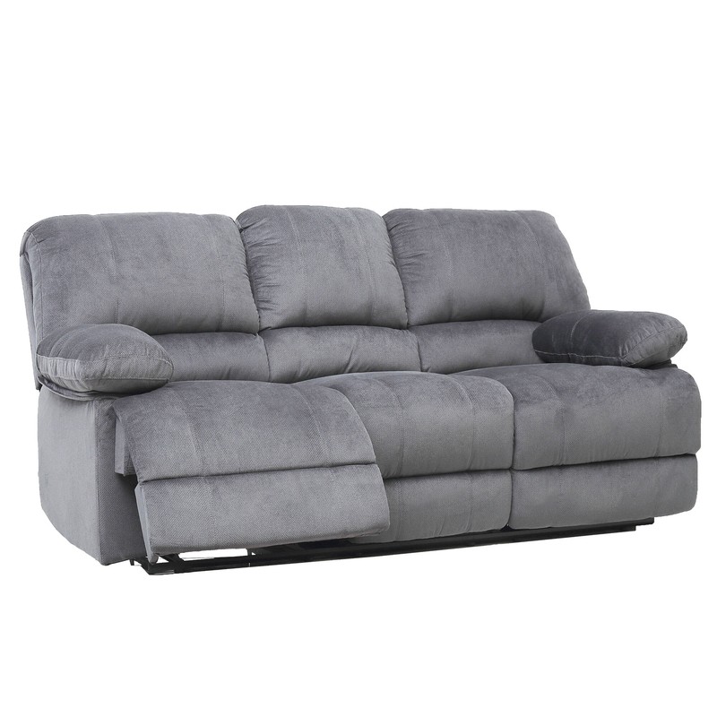 Microfiber/Microsuede Symmetrical Reclining Corner Sectional