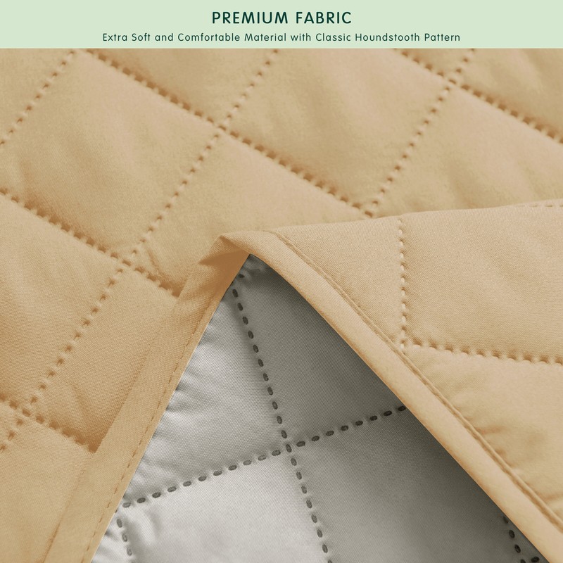 Micros Reversible Non-Slip T-Cushion Wingback Slipcover