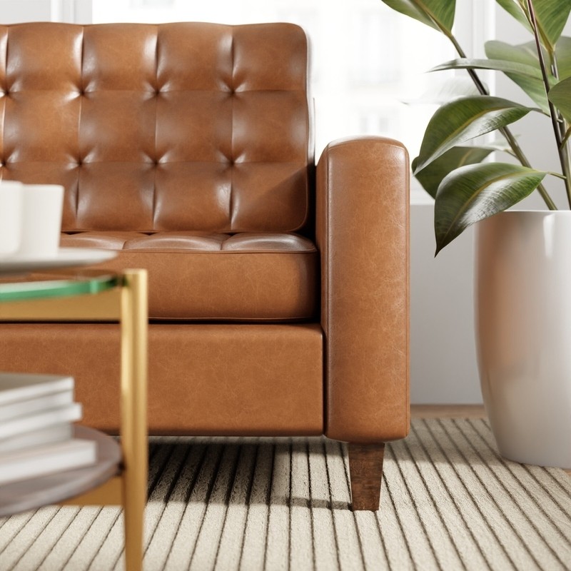 Milton 53'' Square Arm Loveseat