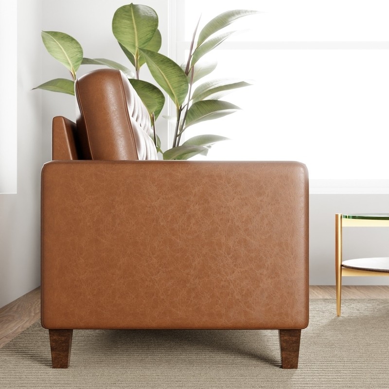 Milton 53'' Square Arm Loveseat