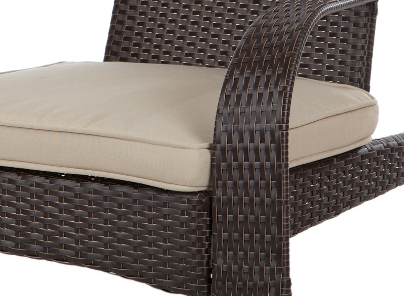 Mitchem Adirondack Patio Chair with Cushions