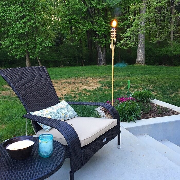 Mitchem Adirondack Patio Chair with Cushions