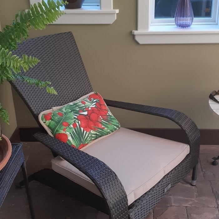 Mitchem Adirondack Patio Chair with Cushions