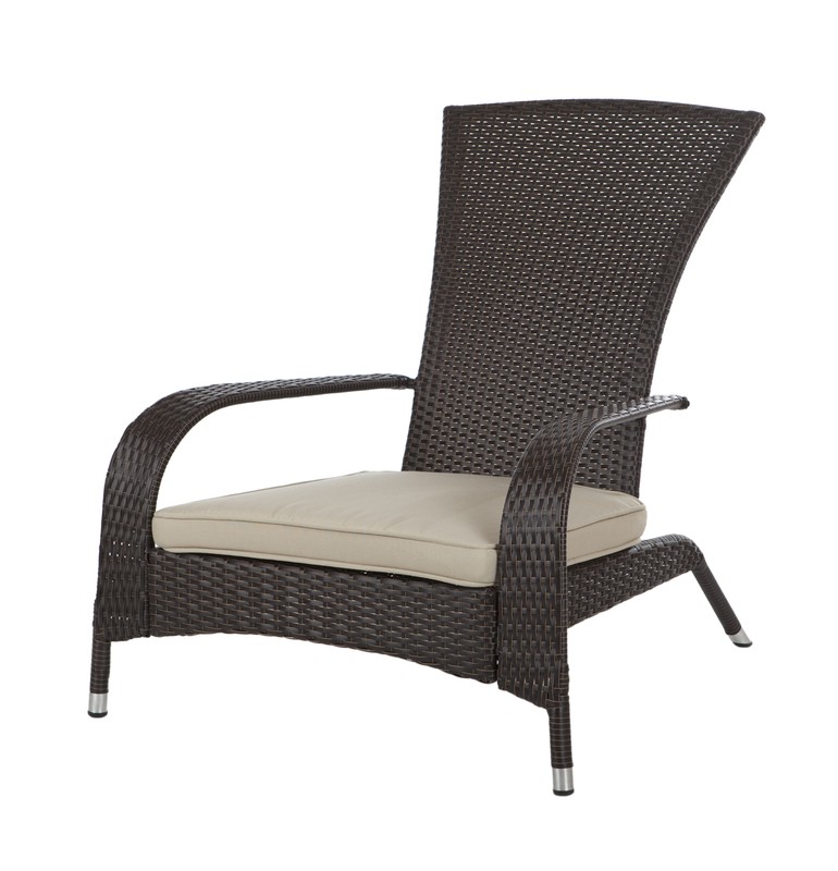 Mitchem Adirondack Patio Chair with Cushions