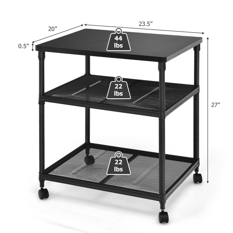 Mobile Printer Stand