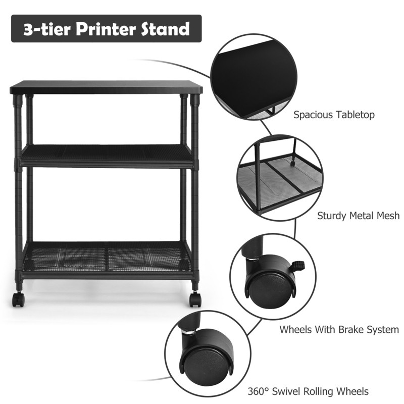 Mobile Printer Stand