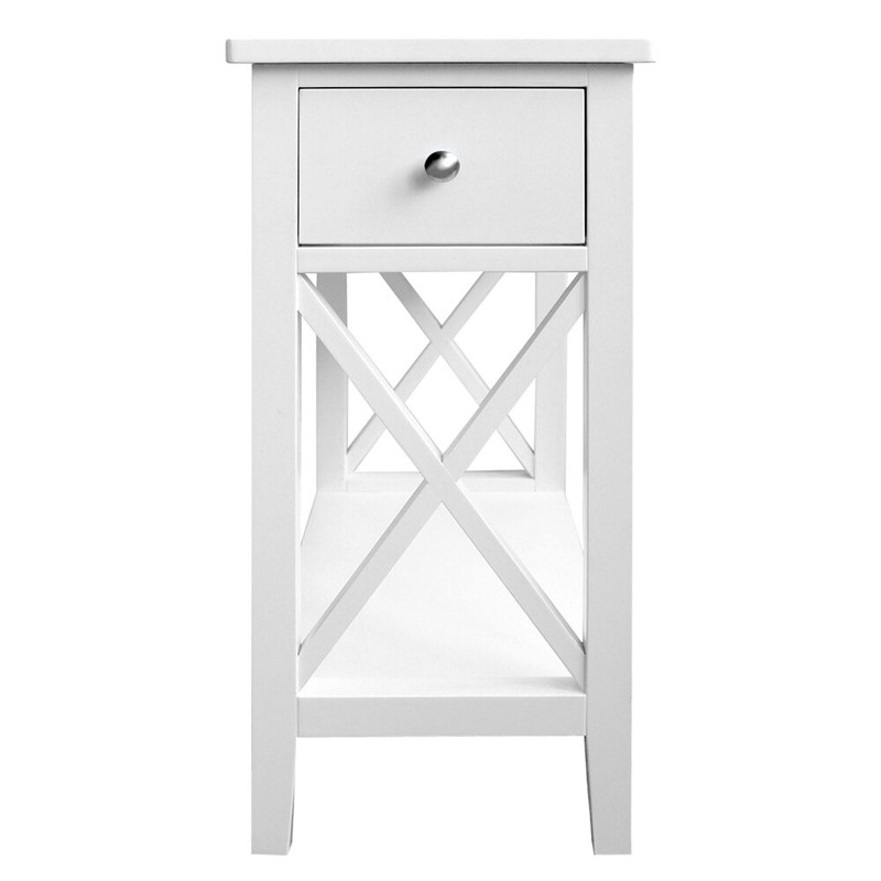 Mooneyham 24'' Tall Tray Top End Table with Storage