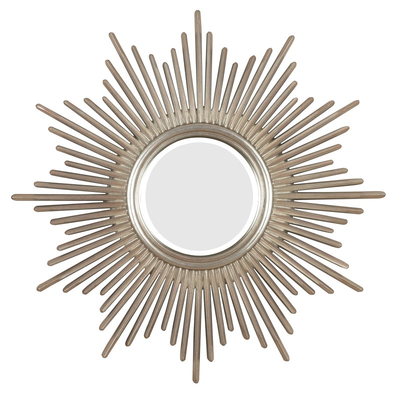 Moorman Starburst Glam Beveled Accent Wall Mirror