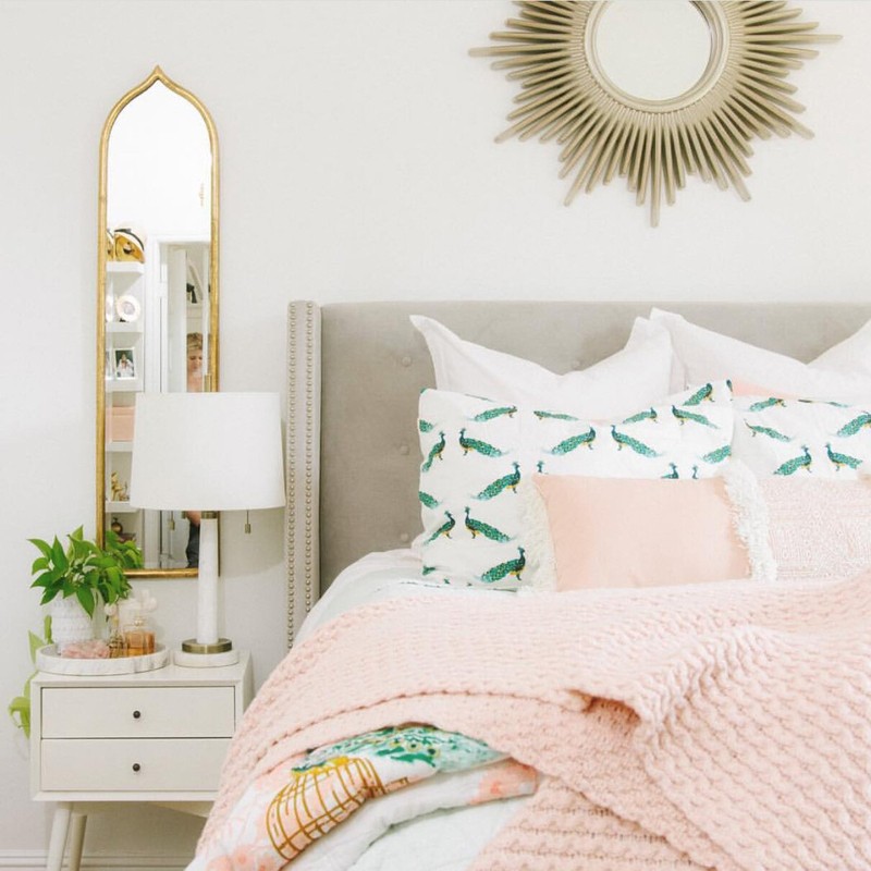 Moorman Starburst Glam Beveled Accent Wall Mirror