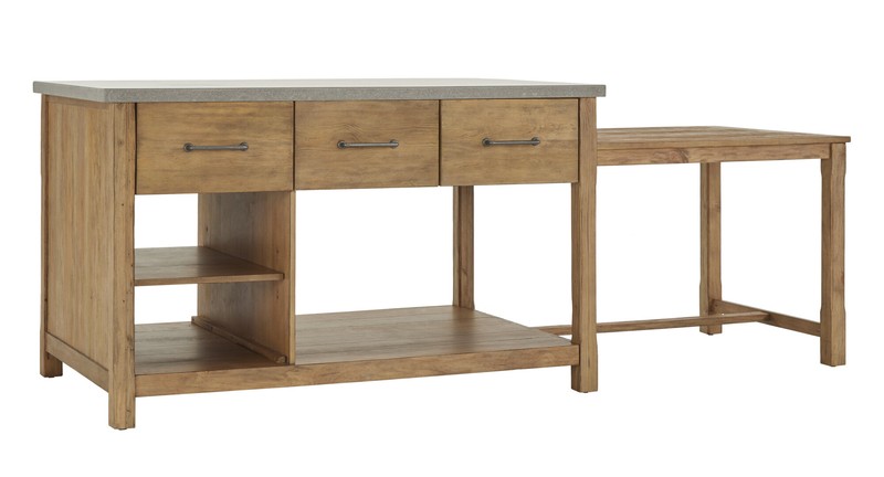 Morgan 101'' Wide Kitchen Island