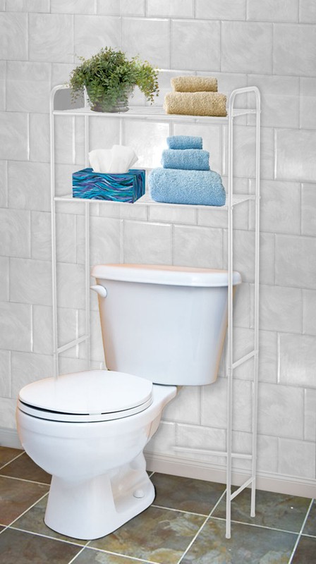 Morningside 23'' W x 54'' H x 11'' D Over-The-Toilet Storage