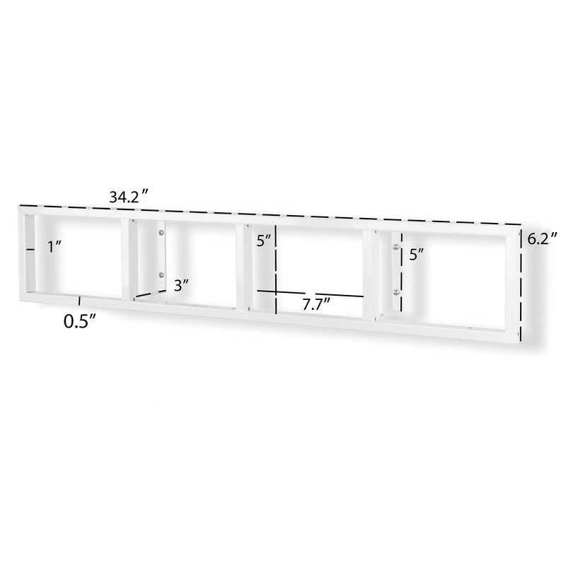 Multimedia Wall Mounted Media Storage