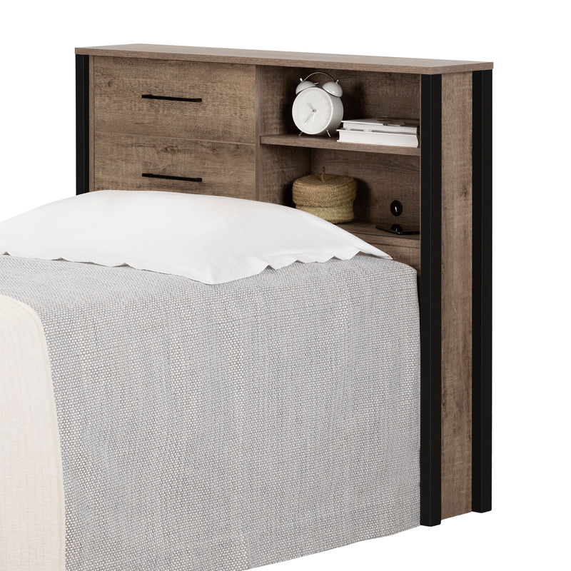 Munich Twin Bookcase Headboard
