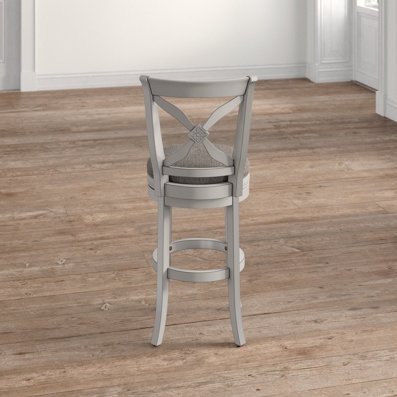 Nasturtium Swivel 26" Counter Stool