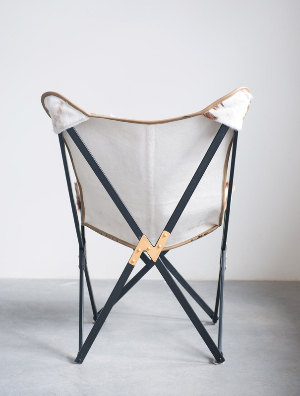 【遊牧民】hobo / Cow Leather Folding Chair Cow Leather Folding Chair | hobo