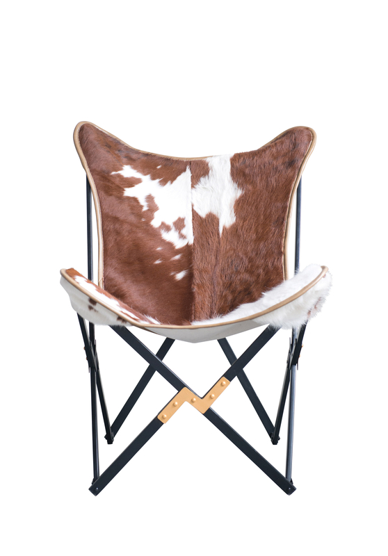 【遊牧民】hobo / Cow Leather Folding Chair Waterproof Leather Folding Chair | hobo