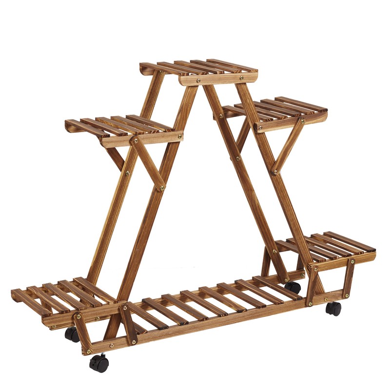 Nicholes Rectangular Multi-Tiered Plant Stand