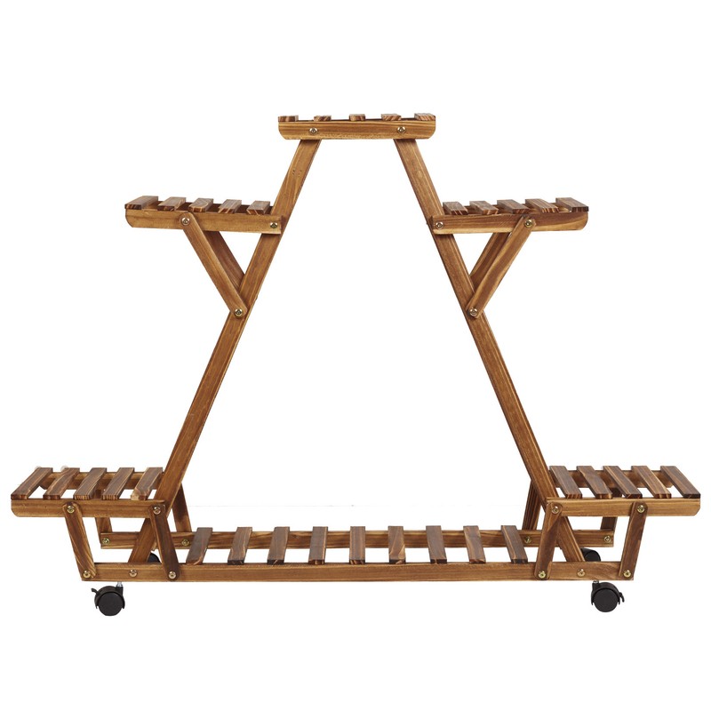 Nicholes Rectangular Multi-Tiered Plant Stand