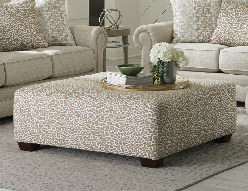 Leopard Print Ottoman Coffee Table