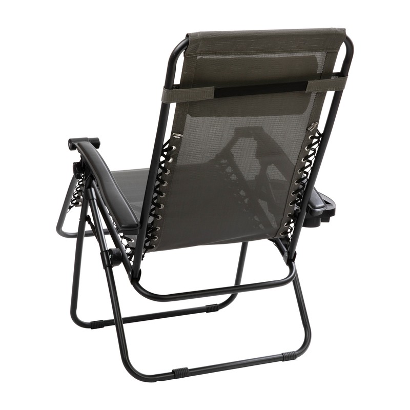 Niko Adjustable Folding Mesh Zero Gravity Recliner Patio Chair
