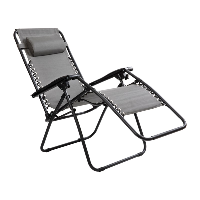 Niko Adjustable Folding Mesh Zero Gravity Recliner Patio Chair