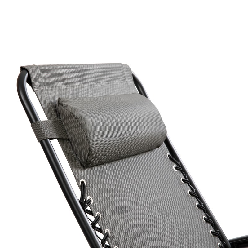 Niko Adjustable Folding Mesh Zero Gravity Recliner Patio Chair