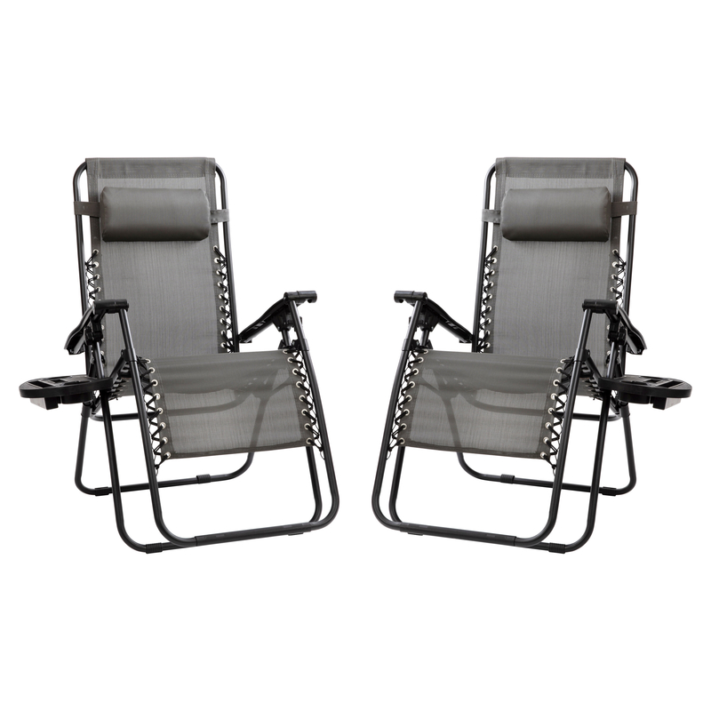 Niko Adjustable Folding Mesh Zero Gravity Recliner Patio Chair