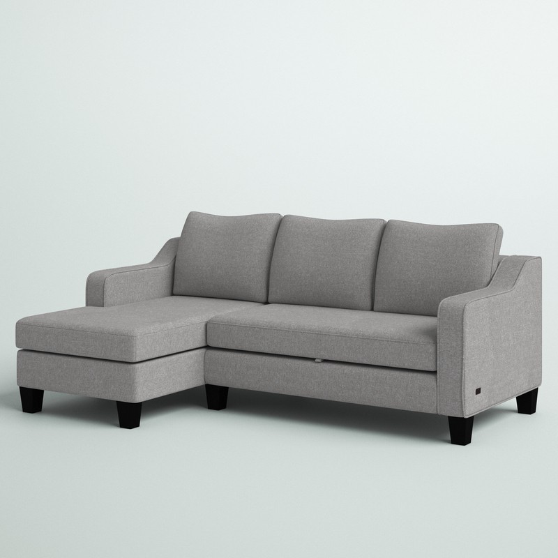 Nostrand 82" Wide Left Hand Facing Sleeper Sofa & Chaise