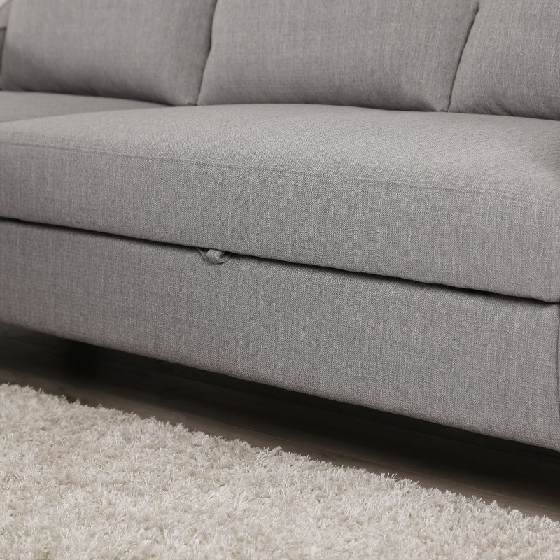 Nostrand 82" Wide Left Hand Facing Sleeper Sofa & Chaise