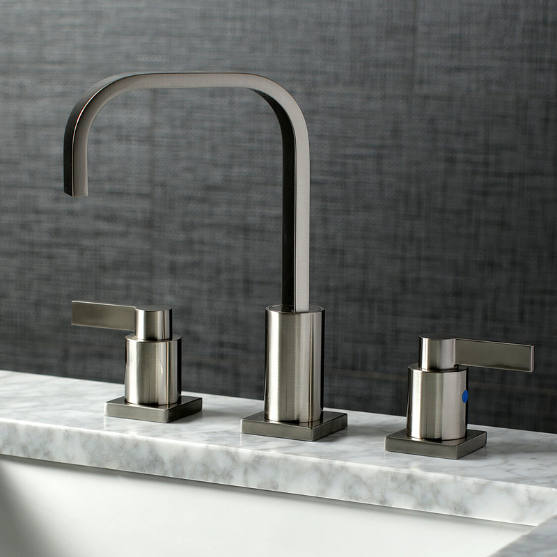 Nuvo Fusion Widespread Bathroom Faucet with Drain Assembly
