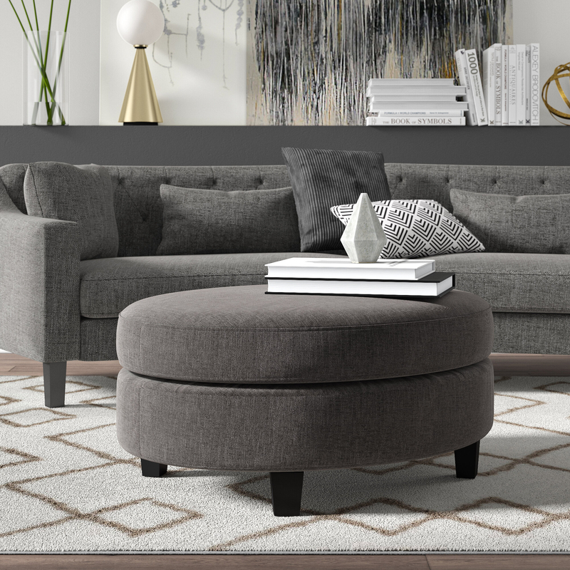 Oakhill 102" Wide Symmetrical Sectional with Ottoman